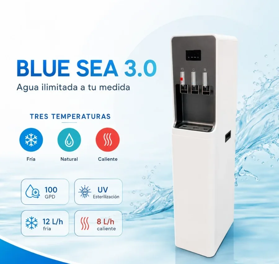 Blue Sea 3.0 Torre, tres temperaturas
