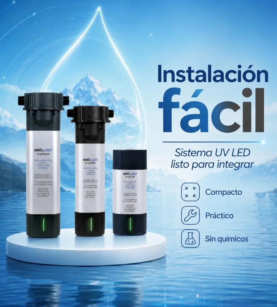 Kinglight UV LED, sistema listo para integrar